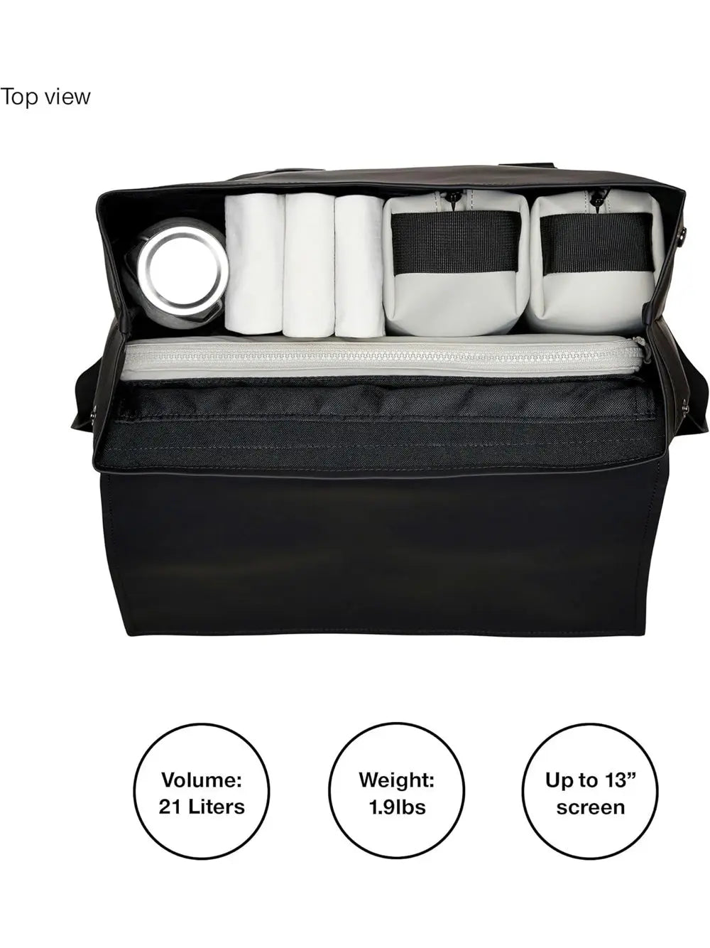 Zaino Rains Unisex Msn Verde Rains Angolo dello Sport