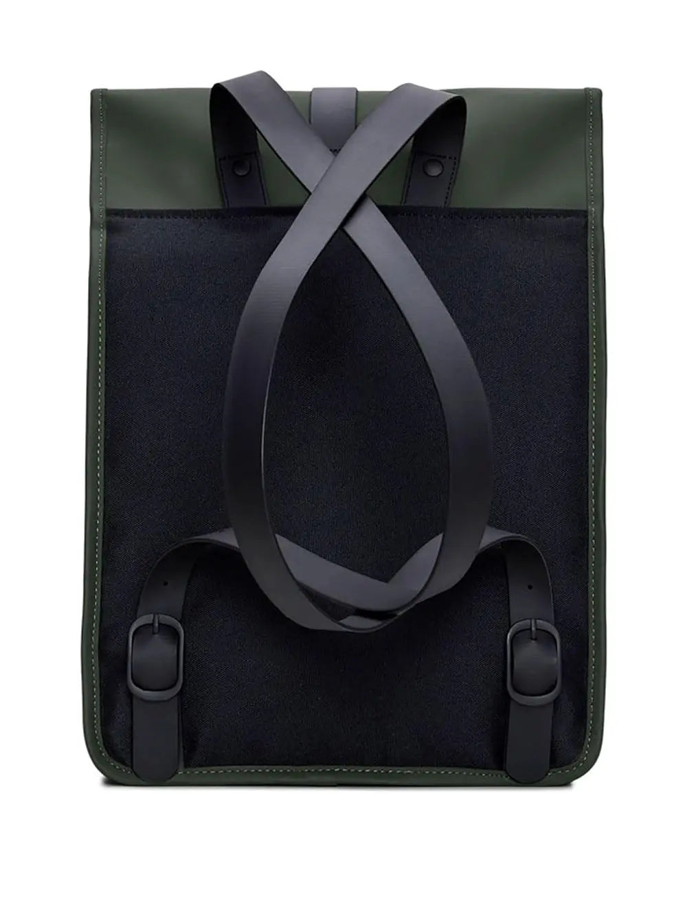 Zaino Rains Unisex Rucksack Verde Rains Angolo dello Sport