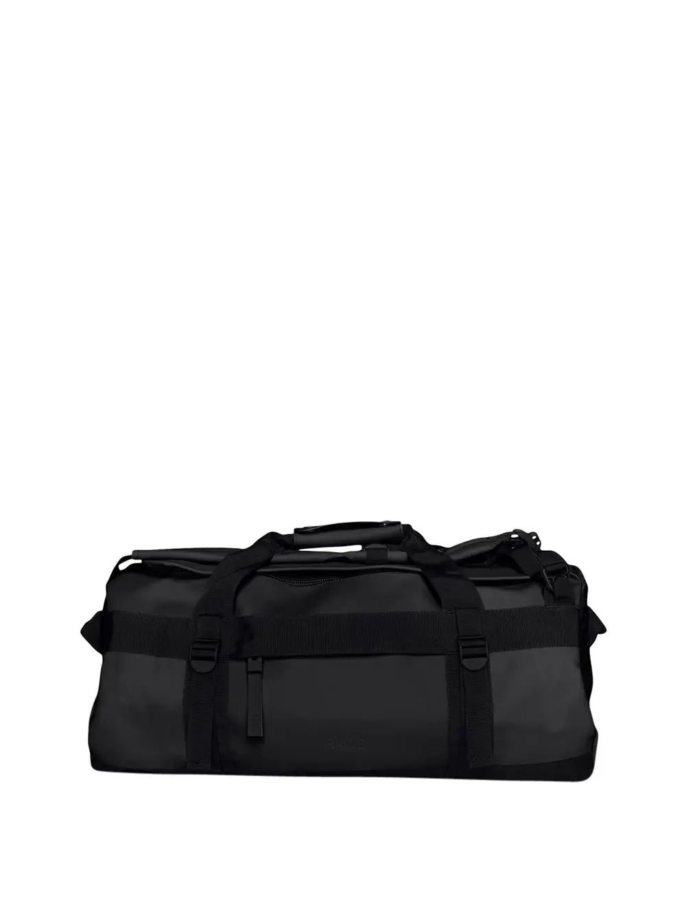 Zaino Rains Unisex Texel Duffel Nero Rains Angolo dello Sport