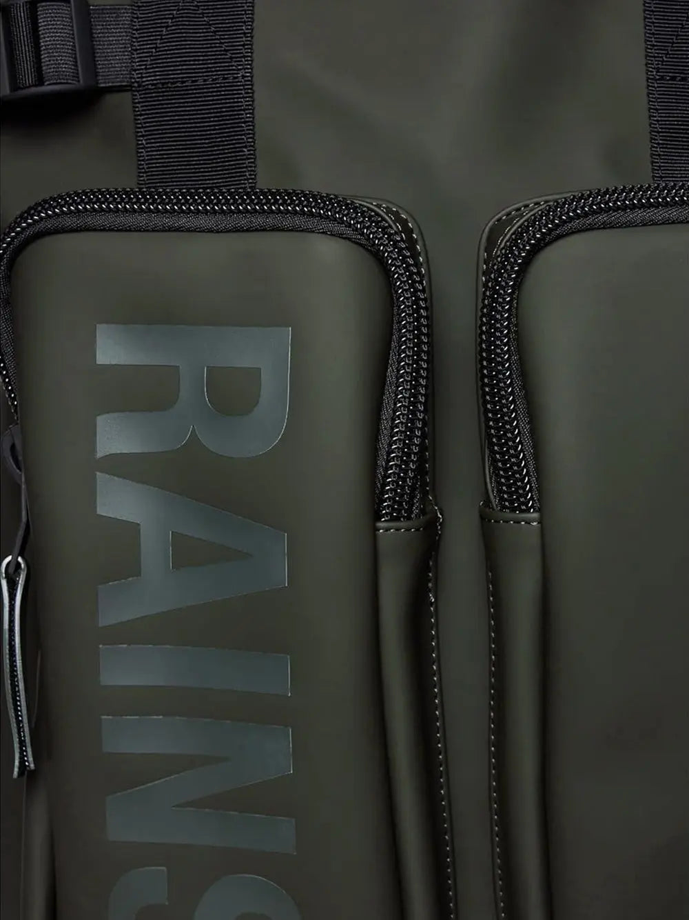 Zaino Rains Unisex Texel Tote Verde Rains Angolo dello Sport