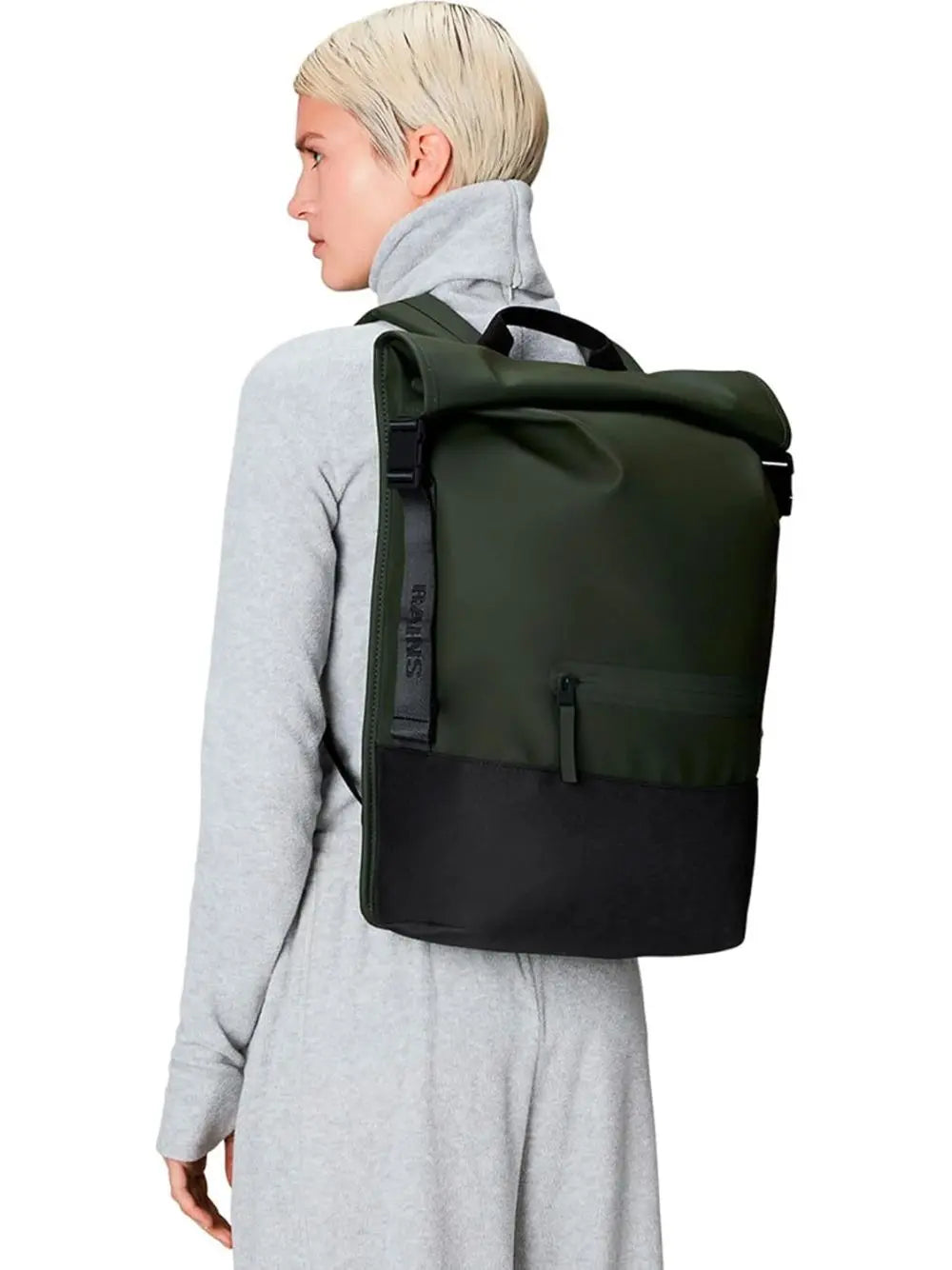 Zaino Rains Unisex - Verde
