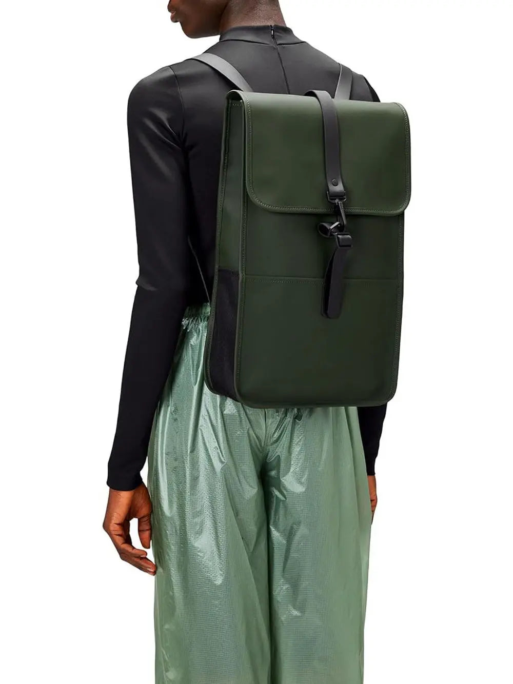 Zaino Rains Unisex Verde Rains  Angolo dello Sport