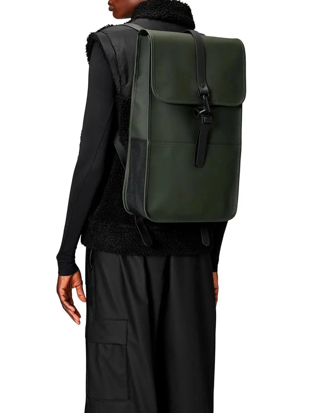 Zaino Rains Unisex Verde Rains  Angolo dello Sport