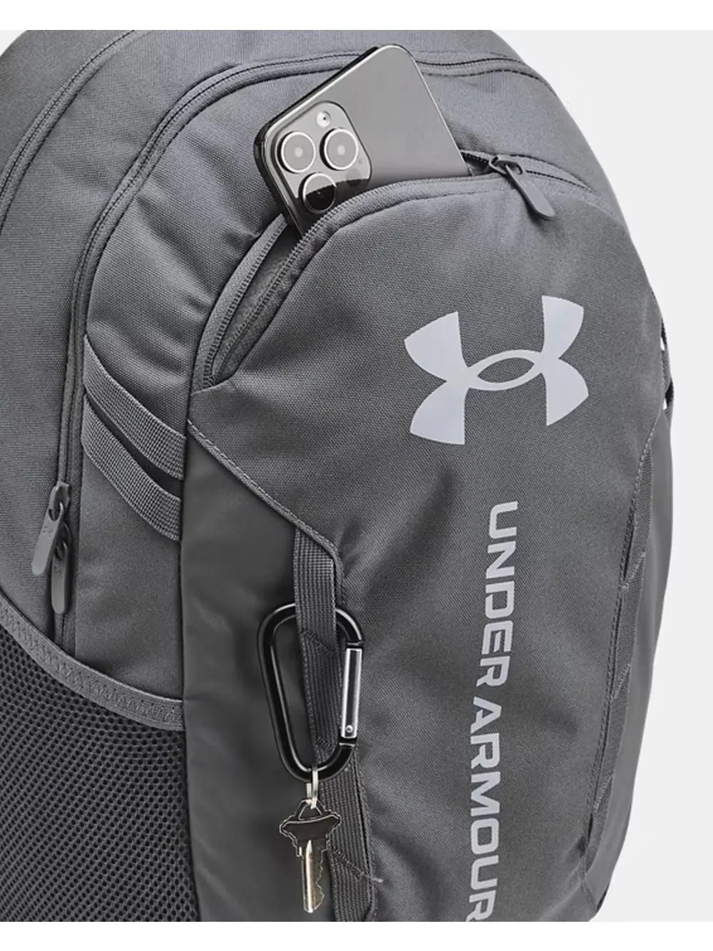 Zaino Under Armour UA Hustle 6.0 Unisex - Grigio
