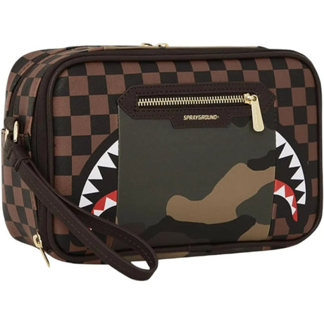 Beauty Case SPRAYGROUND Unisex sip with camo accent Marrone