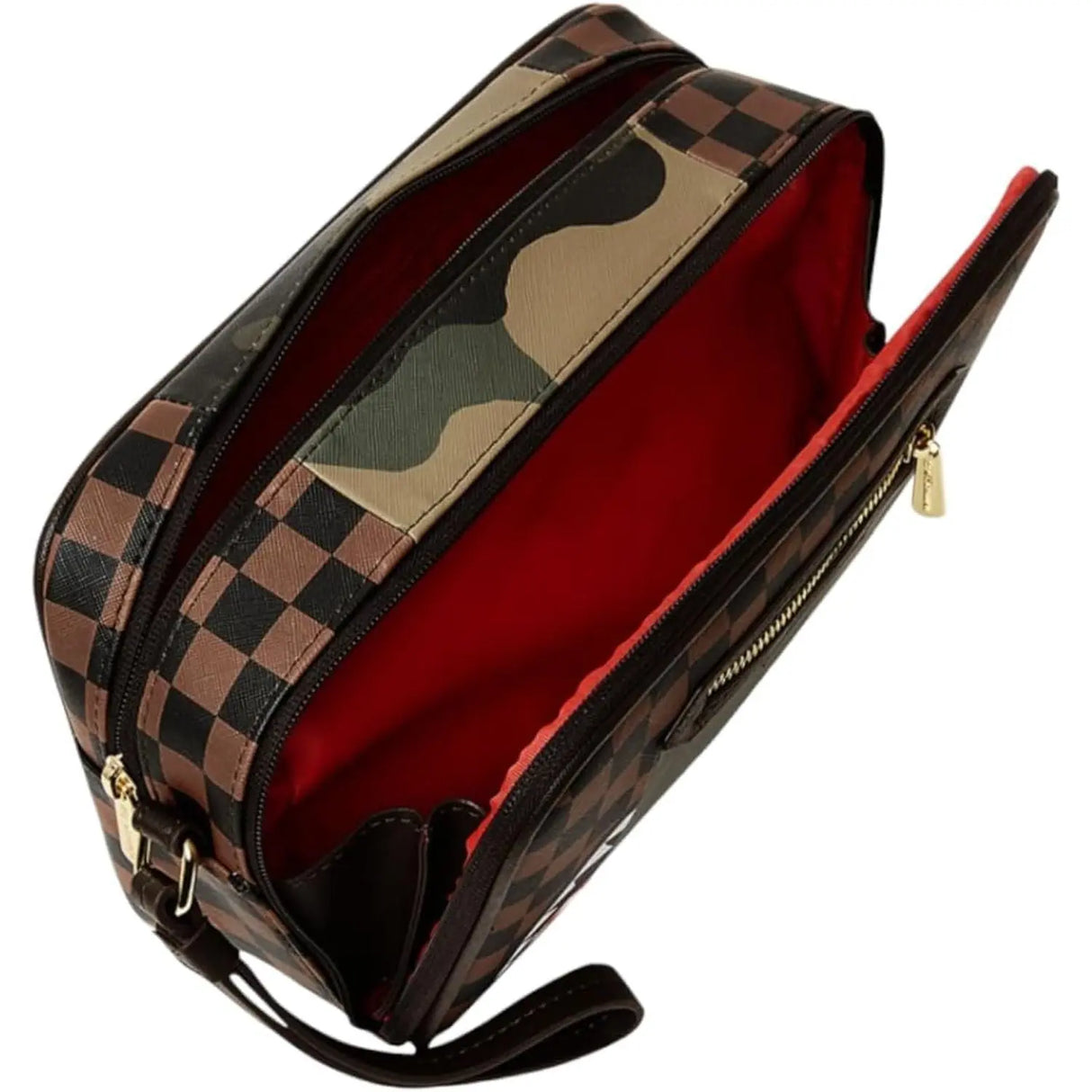 Beauty Case SPRAYGROUND Unisex sip with camo accent Marrone