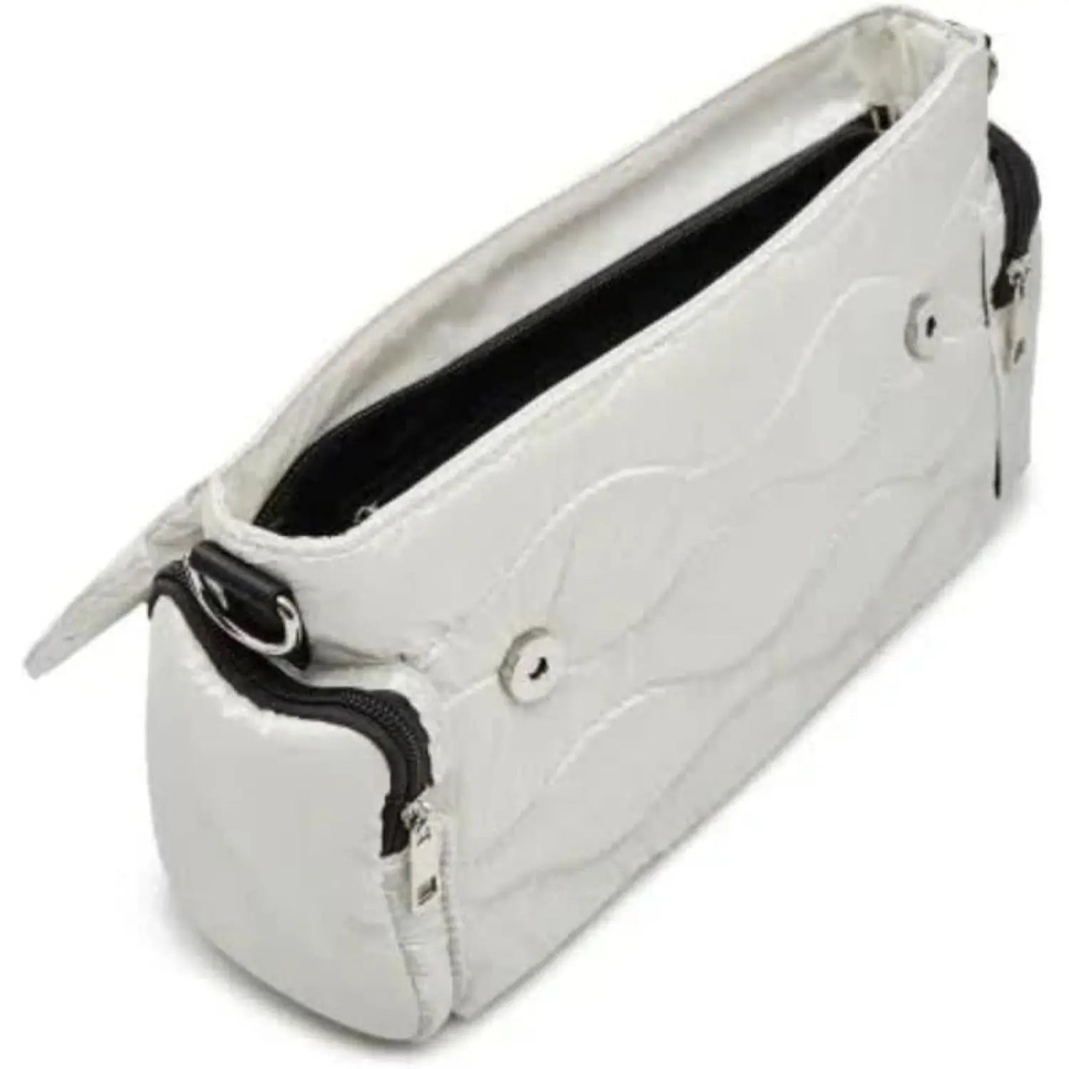 Borsa BLAUER Donna PADDED NYLON CROSSBODY Bianco