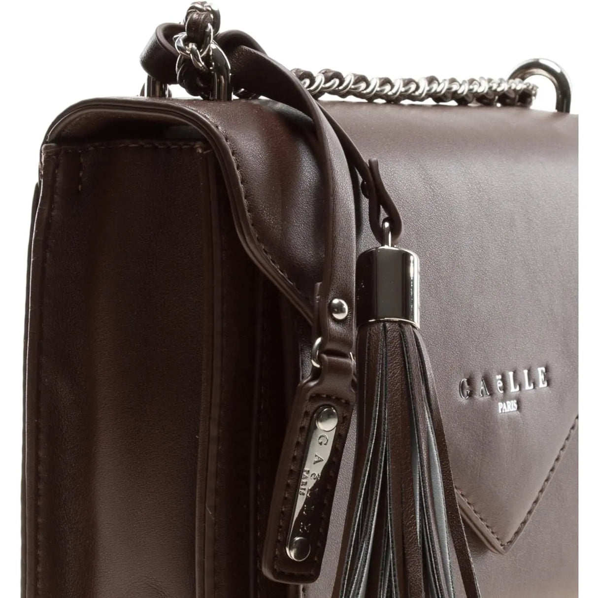 Borsa GAELLE Donna STRAP IN ECO CON NAPPA Marrone
