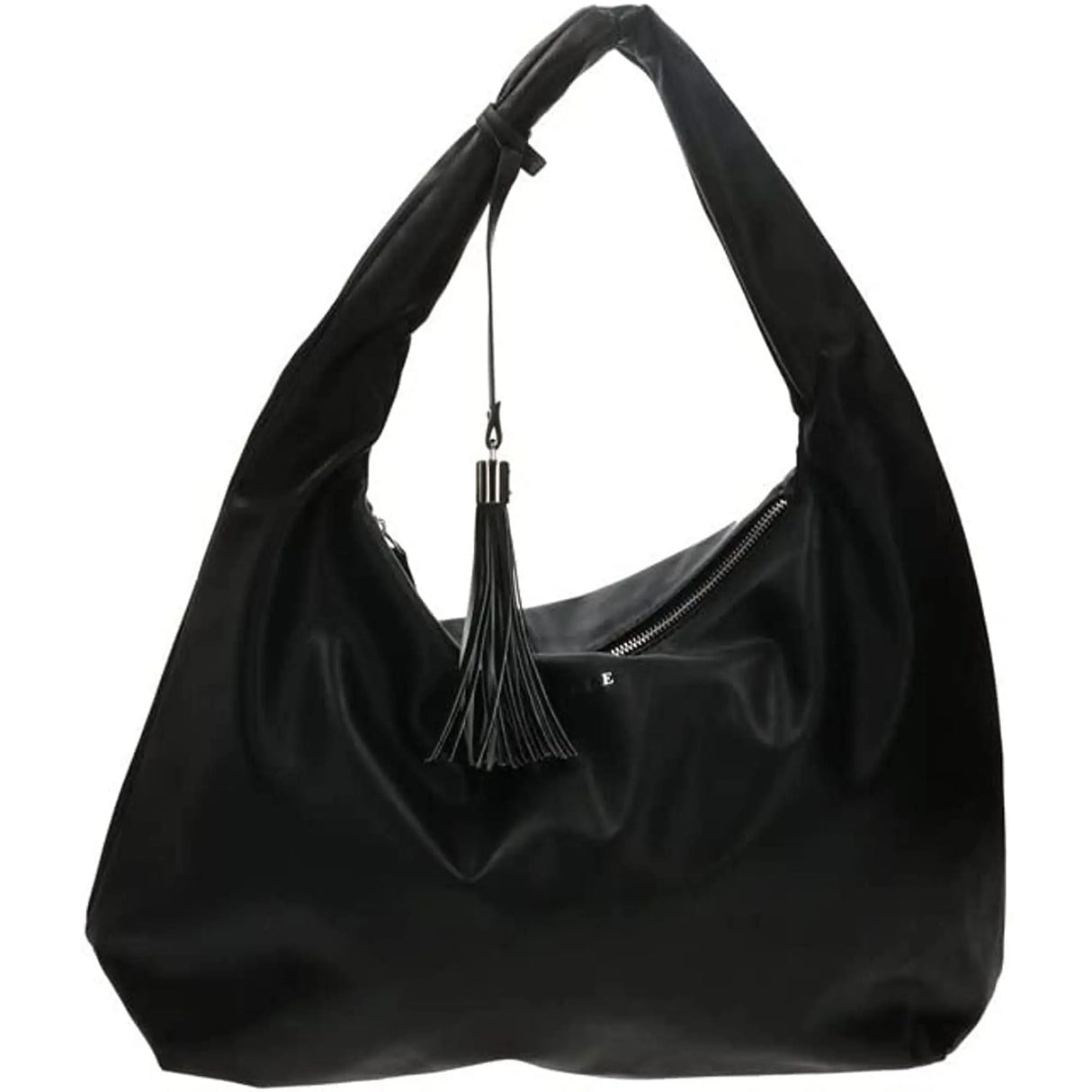 Borsa GAELLE Donna STRAP IN ECOPELLE CON LOGO E NAPPINA Nero