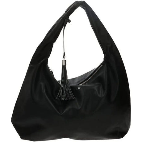 Borsa GAELLE Donna STRAP IN ECOPELLE CON LOGO E NAPPINA Nero