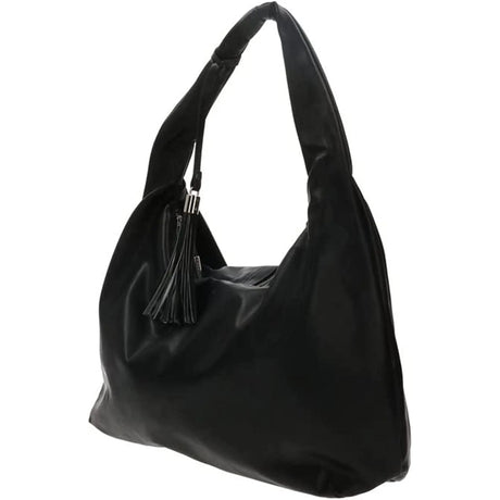 Borsa GAELLE Donna STRAP IN ECOPELLE CON LOGO E NAPPINA Nero