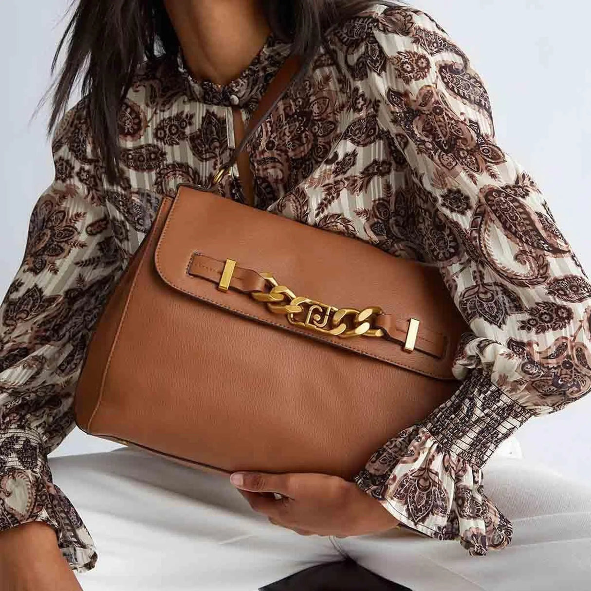 Borsa LIU JO Donna M TOP HANDLE Marrone