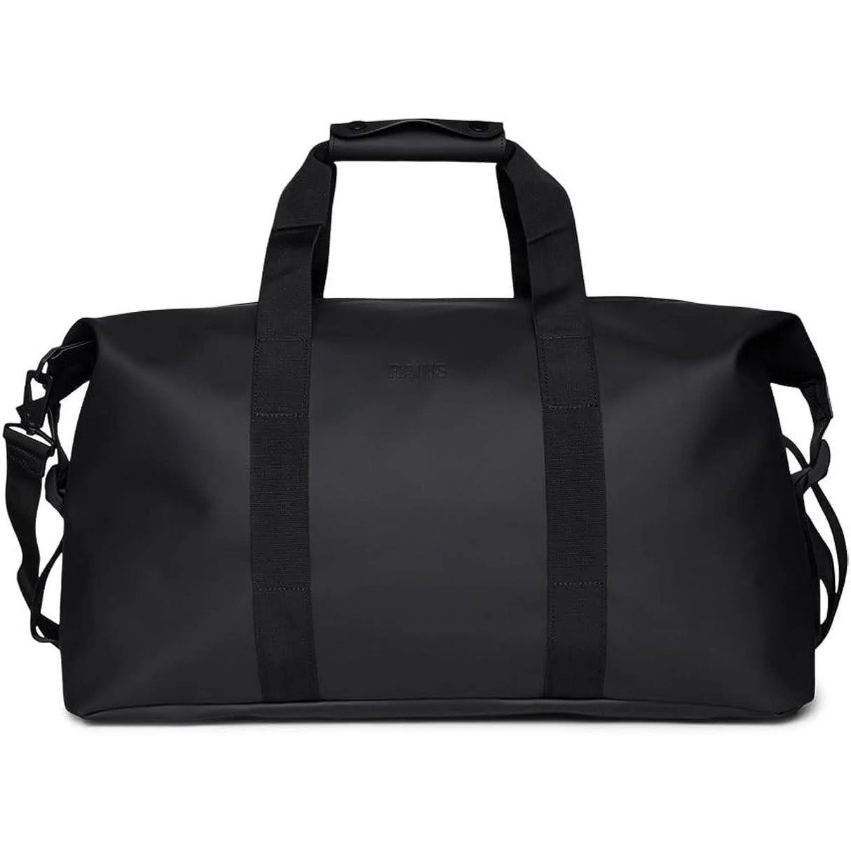 Borsa RAINS Unisex hilo weekend bag Nero