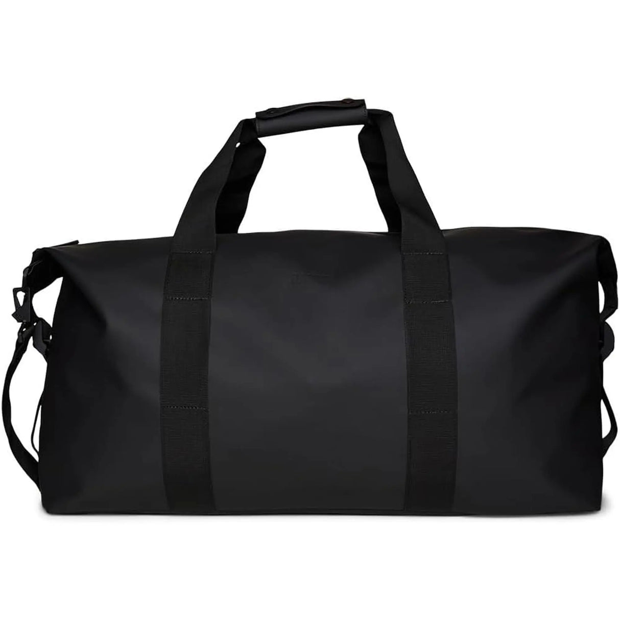 Borsa RAINS Unisex hilo weekend bag large Nero