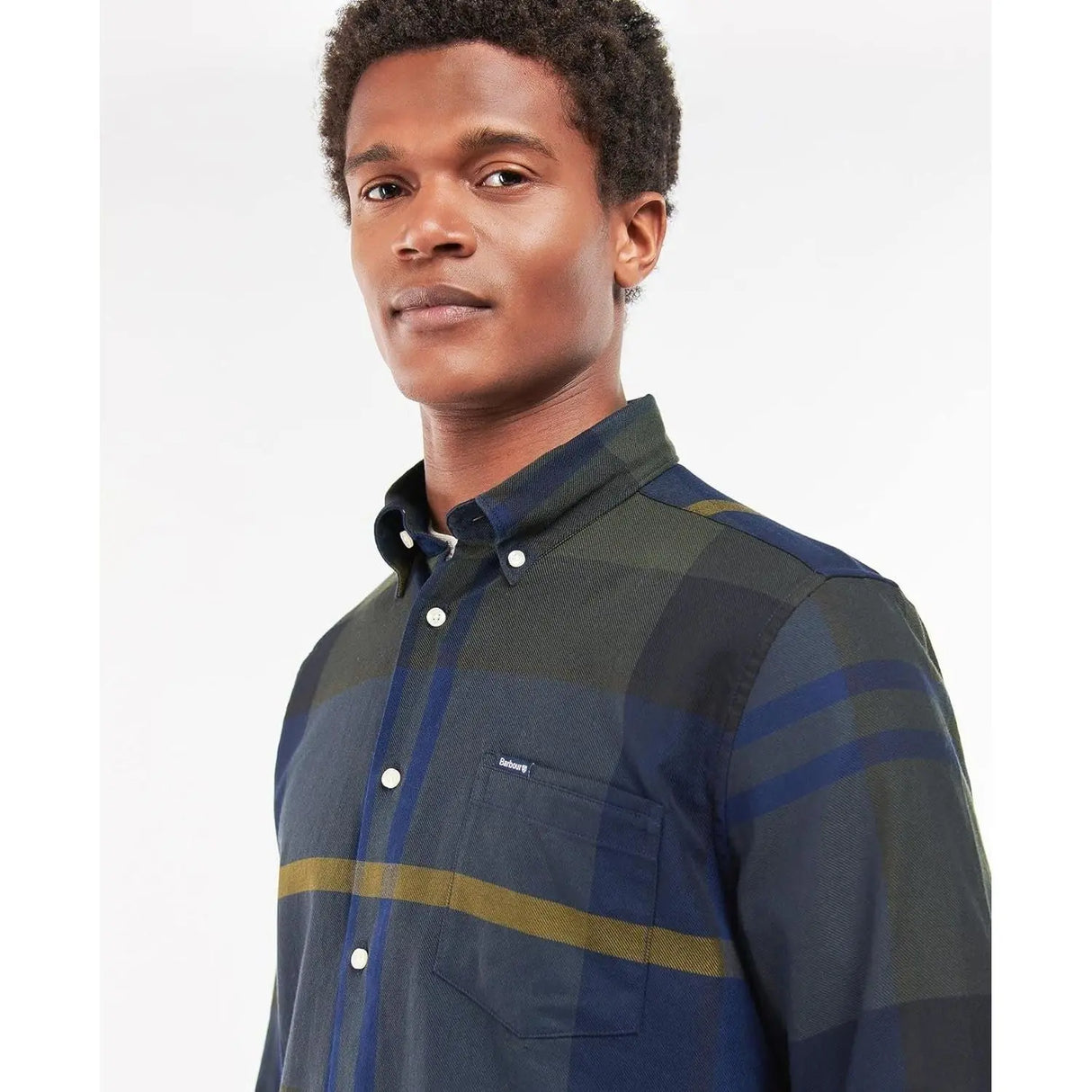 Camicia BARBOUR Uomo dunoon tailored Verde