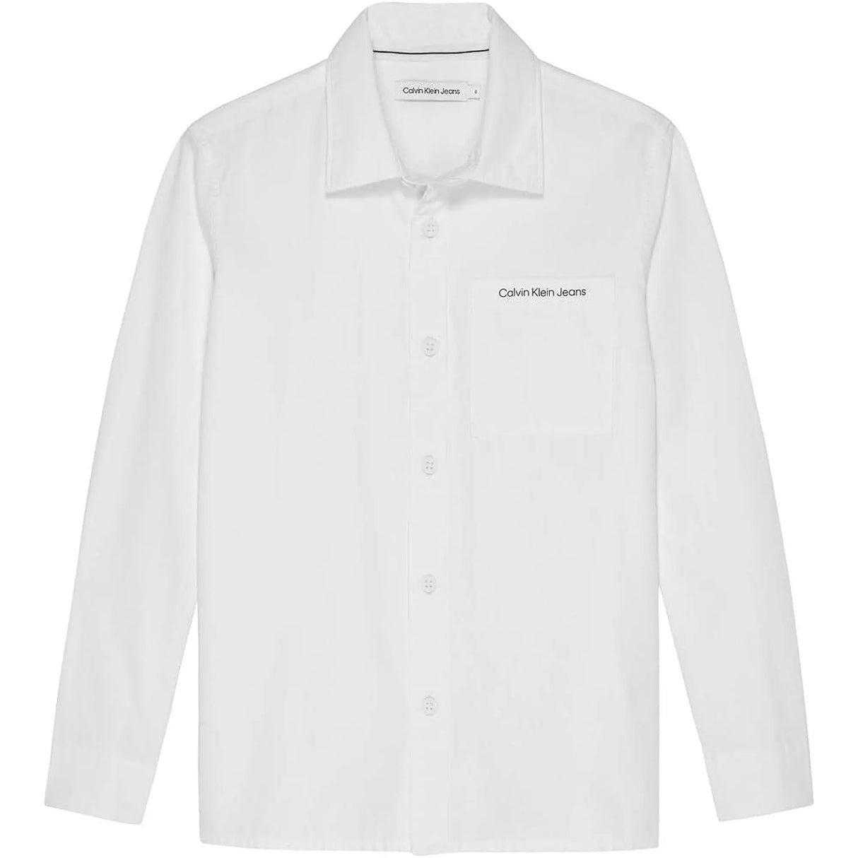 Camicia CALVIN KLEIN Bambino CEREMONY POPLIN Bianco