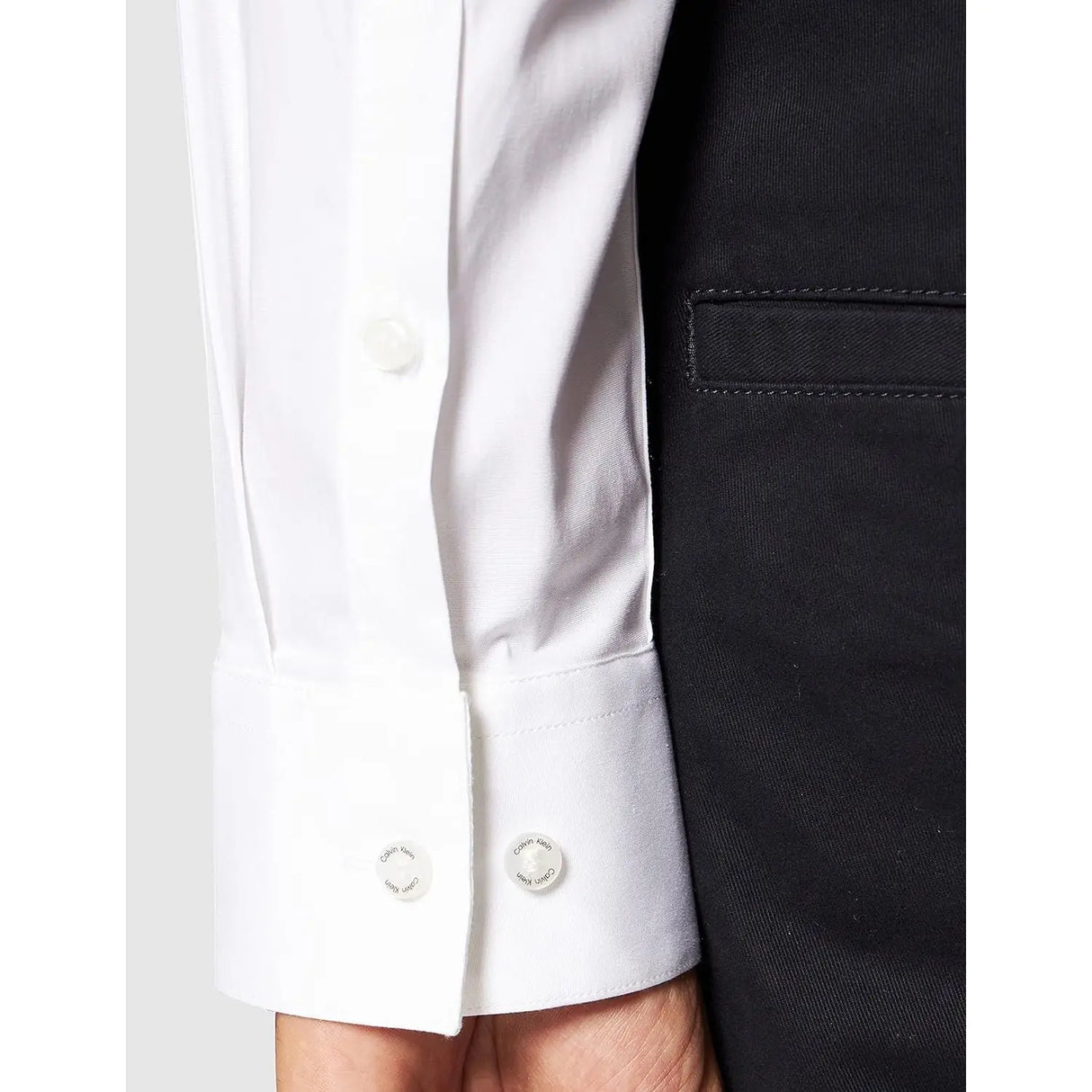 Camicia CALVIN KLEIN Uomo Bianco CALVIN KLEIN Angolo dello Sport