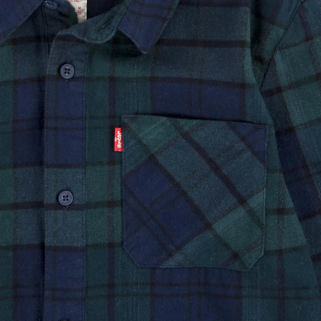 Camicia LEVIS Bambino FLANNEL ONE POCKET Blu LEVIS Angolo dello Sport