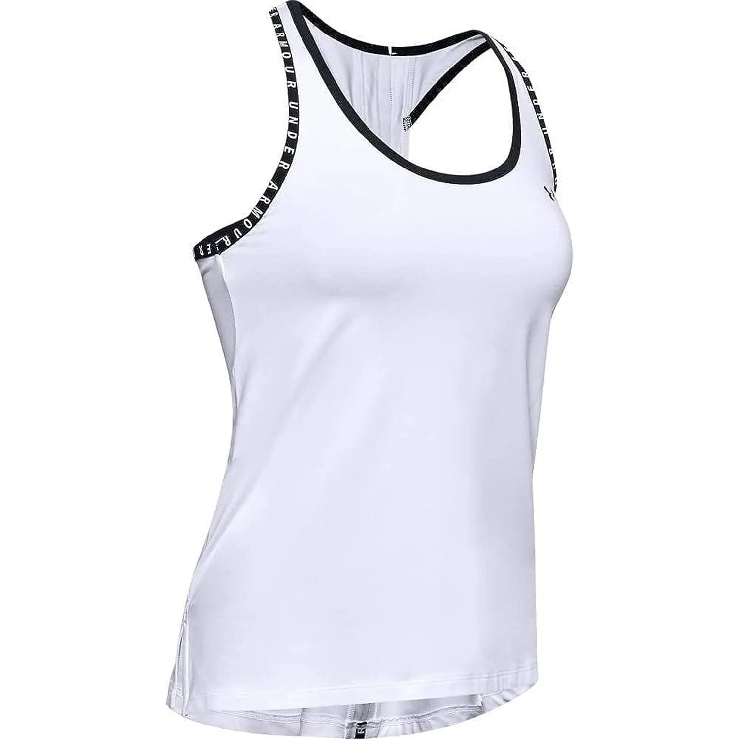 Canottiera Sportiva UNDER ARMOUR Donna UA KNOCKOUT TANK Bianco