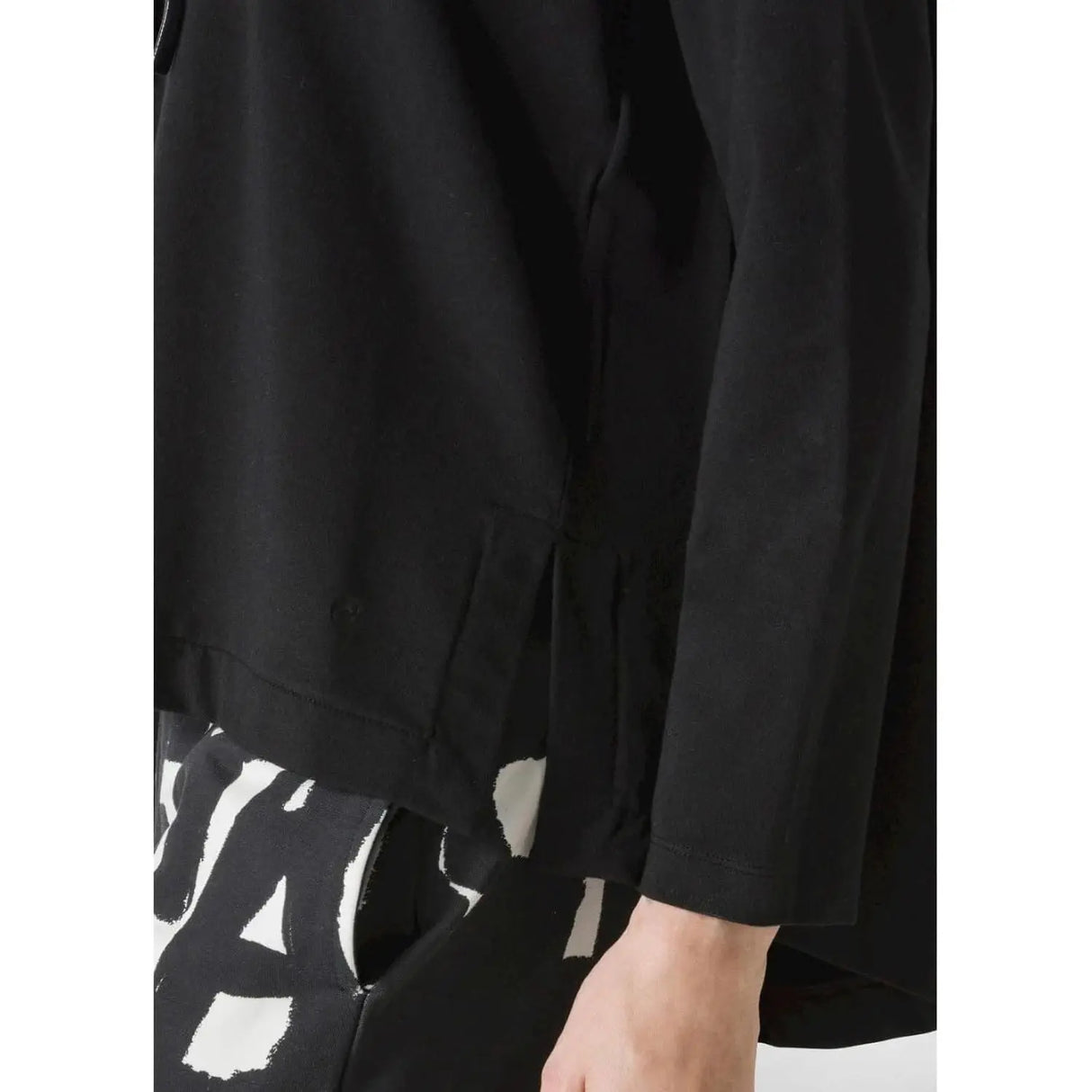 Felpa DEHA Donna COMFORT CAP Nero