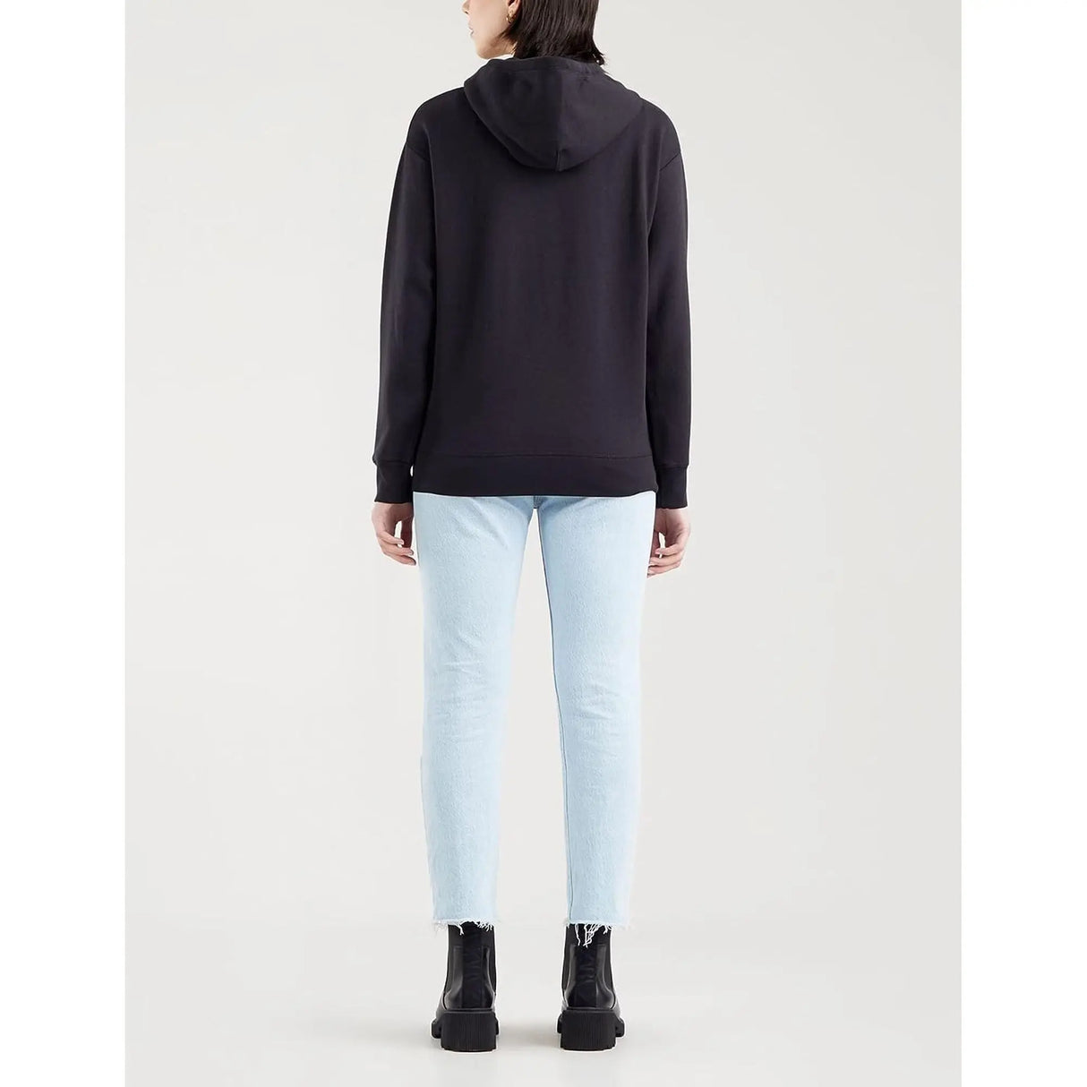 Felpa LEVIS Donna STANDARD ZIP Nero