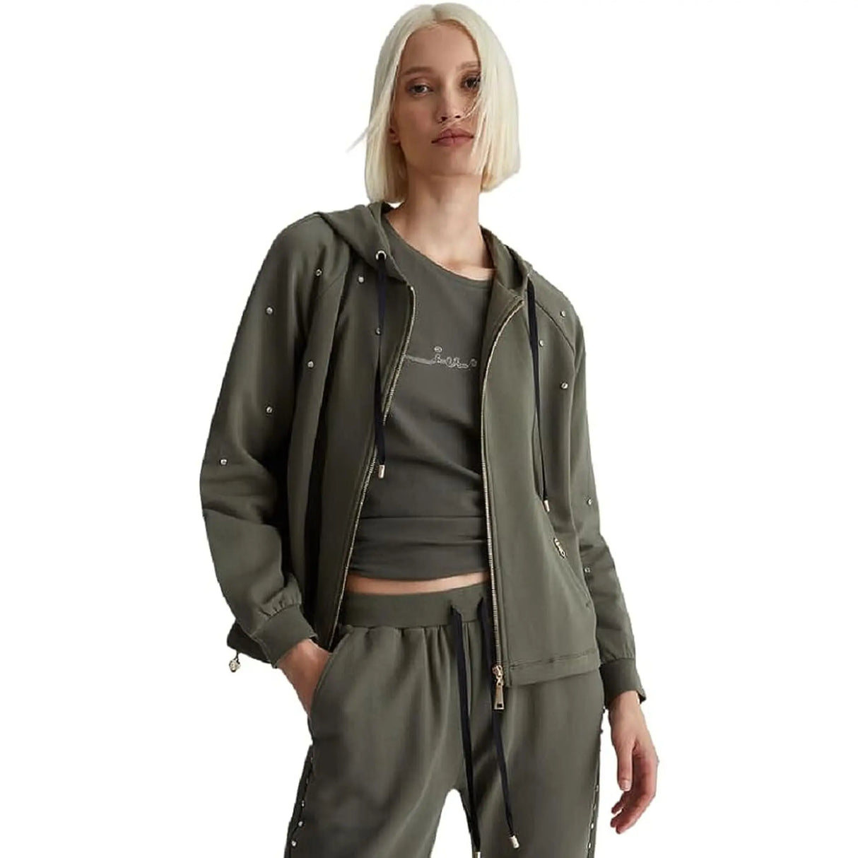 Felpa LIU JO Donna EPERTA Verde