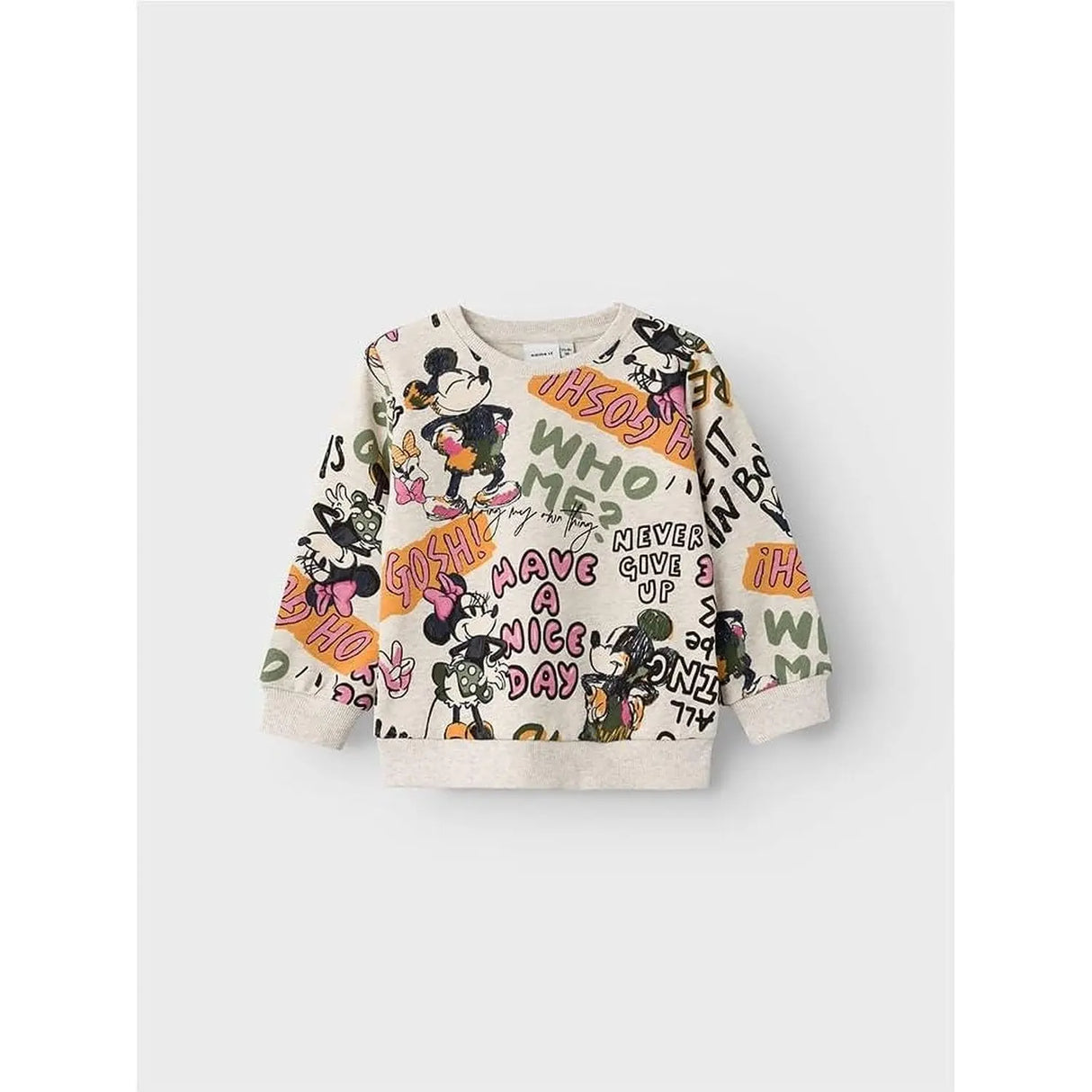 Felpa NAME IT Bambina SIMI MINNIE Multicolore NAME IT Angolo dello Sport