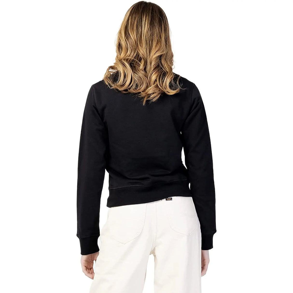 Felpa NEW BALANCE Donna nb essentials Nero