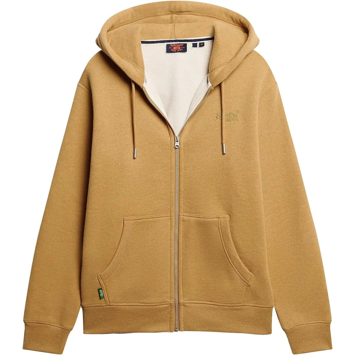 Felpa SUPERDRY Uomo ESSENTIAL LOGO ZIP Giallo