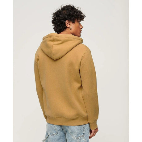 Felpa SUPERDRY Uomo ESSENTIAL LOGO ZIP Giallo