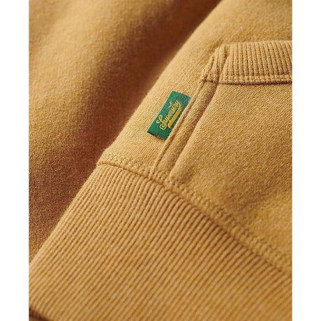 Felpa SUPERDRY Uomo ESSENTIAL LOGO ZIP Giallo