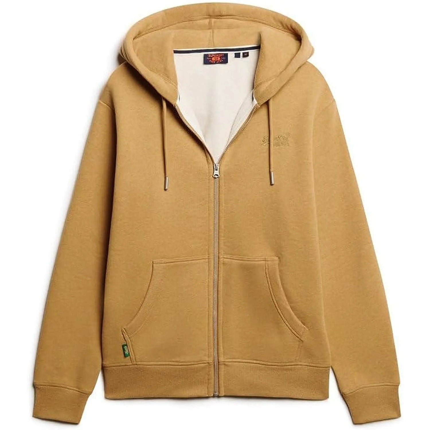 Felpa SUPERDRY Uomo ESSENTIAL LOGO ZIP Giallo