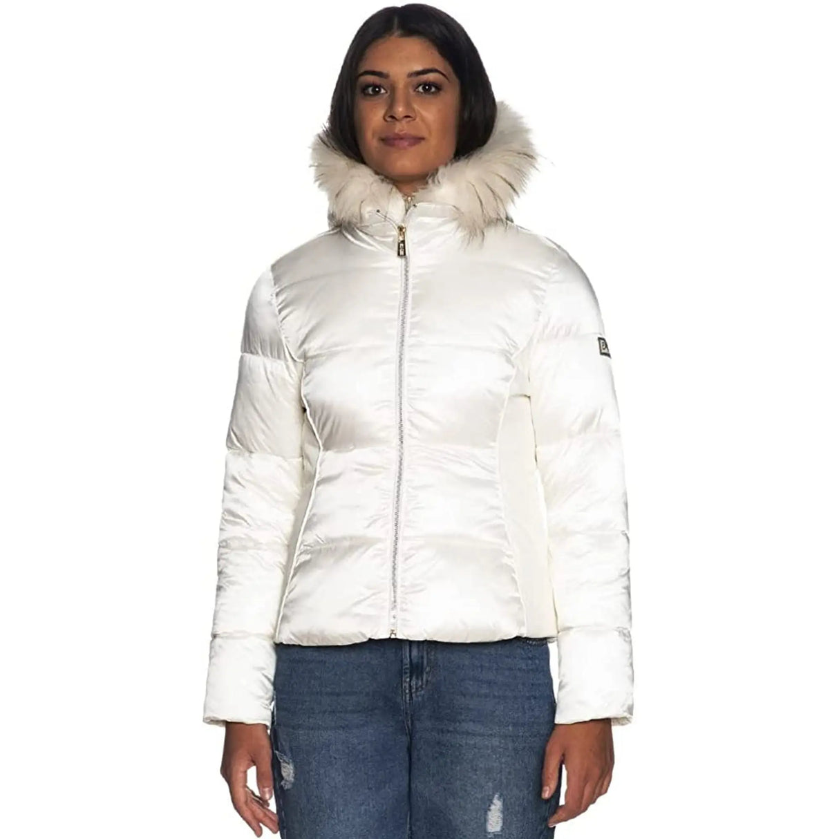 Giubbino YES ZEE Donna TRAPUNTATO CON FINTO GILET STAC. Nero