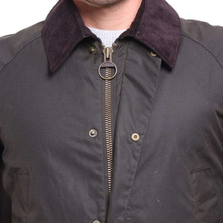 Giubbotto BARBOUR Uomo ashby wax Verde
