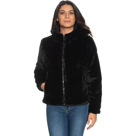 Giubbotto CIESSE PIUMINI Donna ALBA - ECO REVERSIBLE Nero