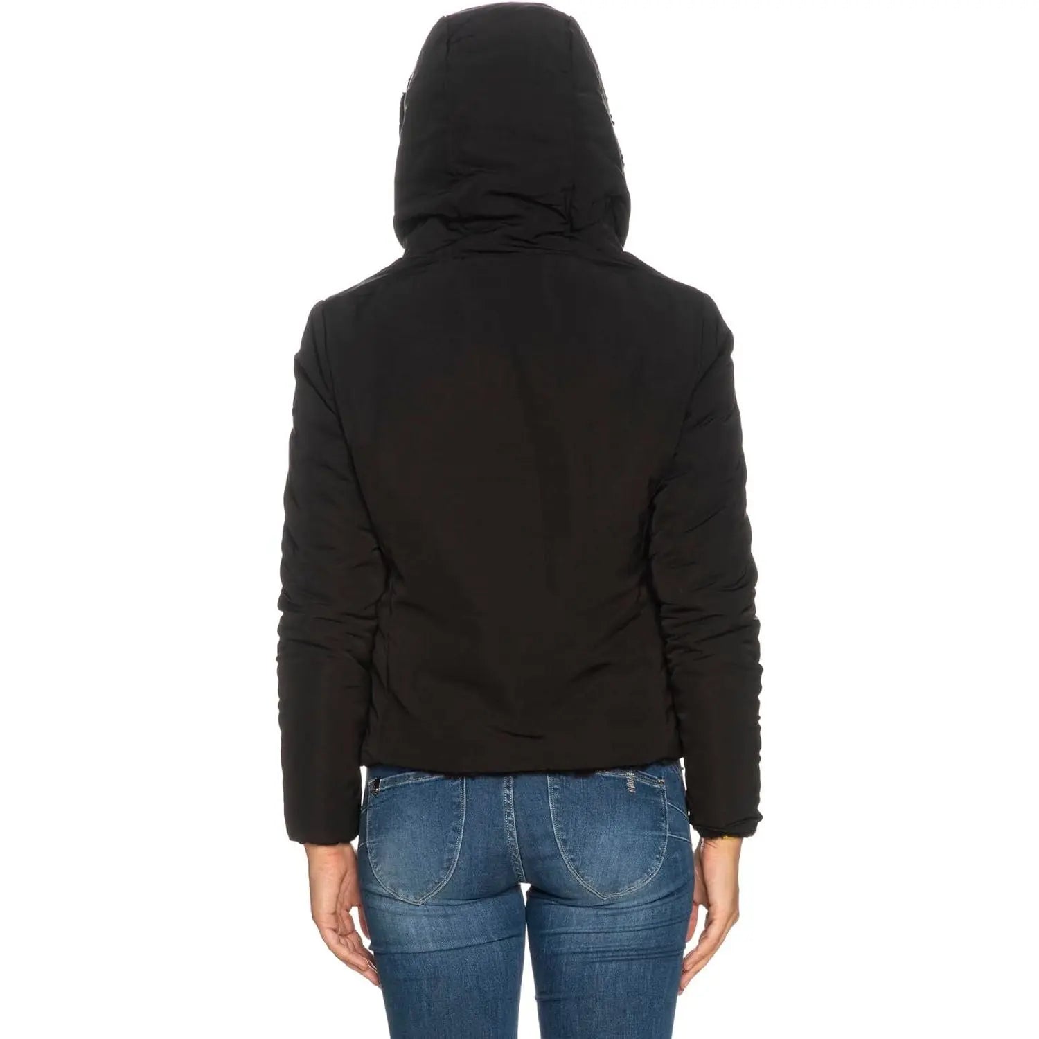 Giubbotto CIESSE PIUMINI Donna ALBA - ECO REVERSIBLE Nero