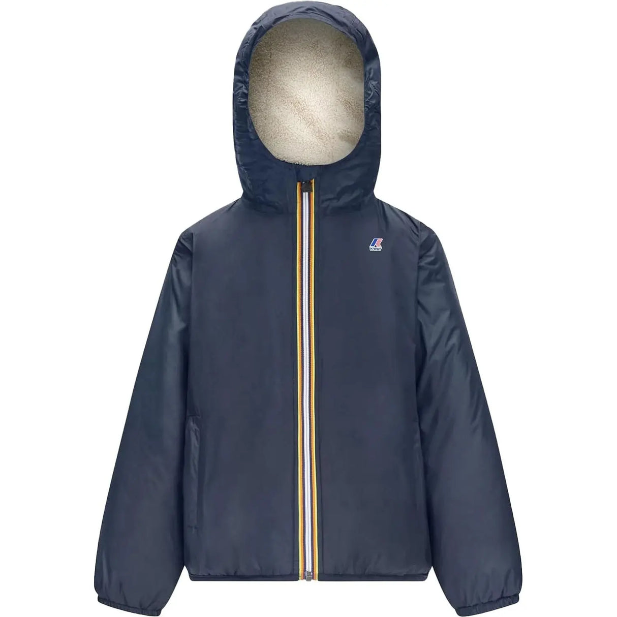 Giubbotto K-WAY JR Bambino P. LE VRAI 3.0 CLAUDE ORSETTO Blu