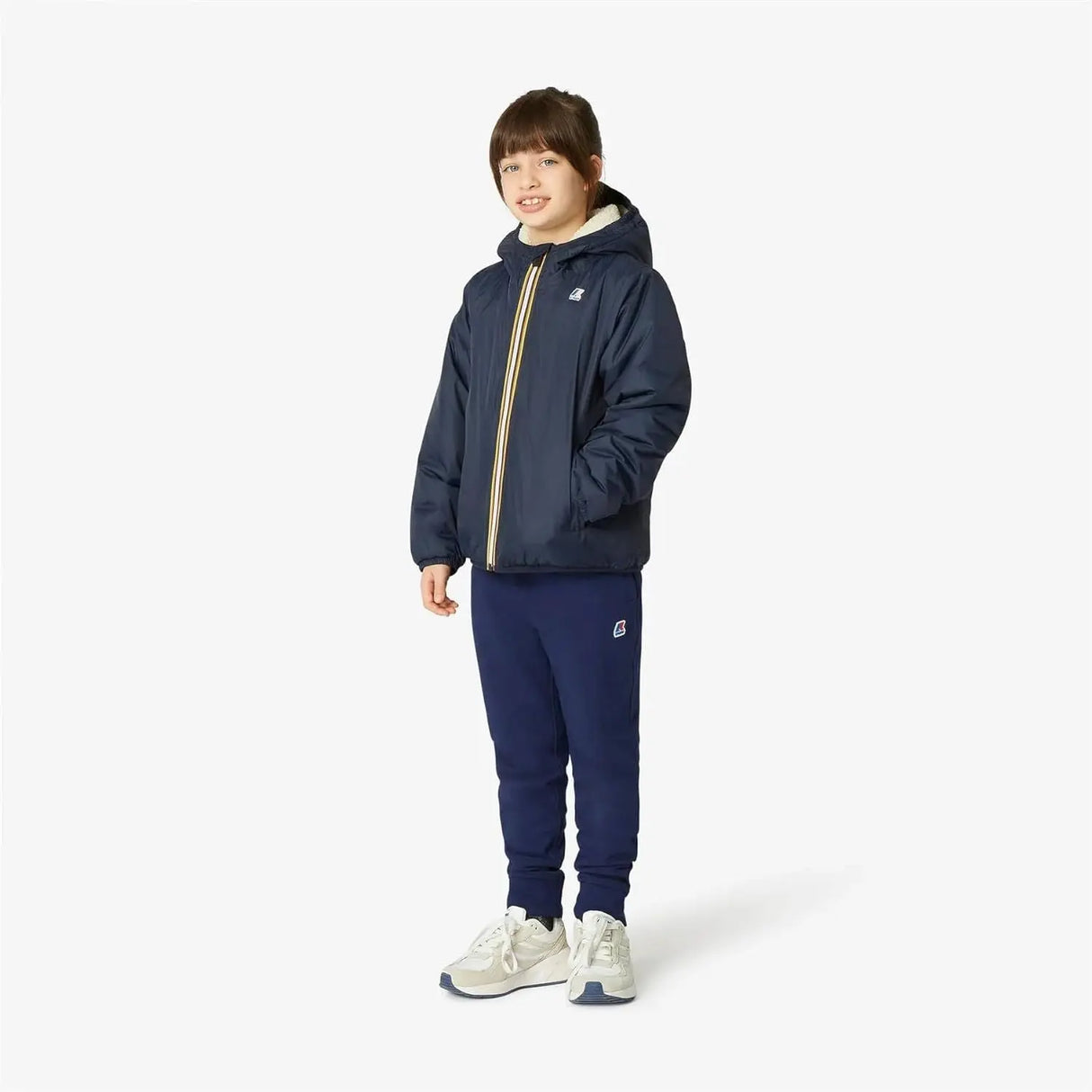 Giubbotto K-WAY JR Bambino P. LE VRAI 3.0 CLAUDE ORSETTO Blu