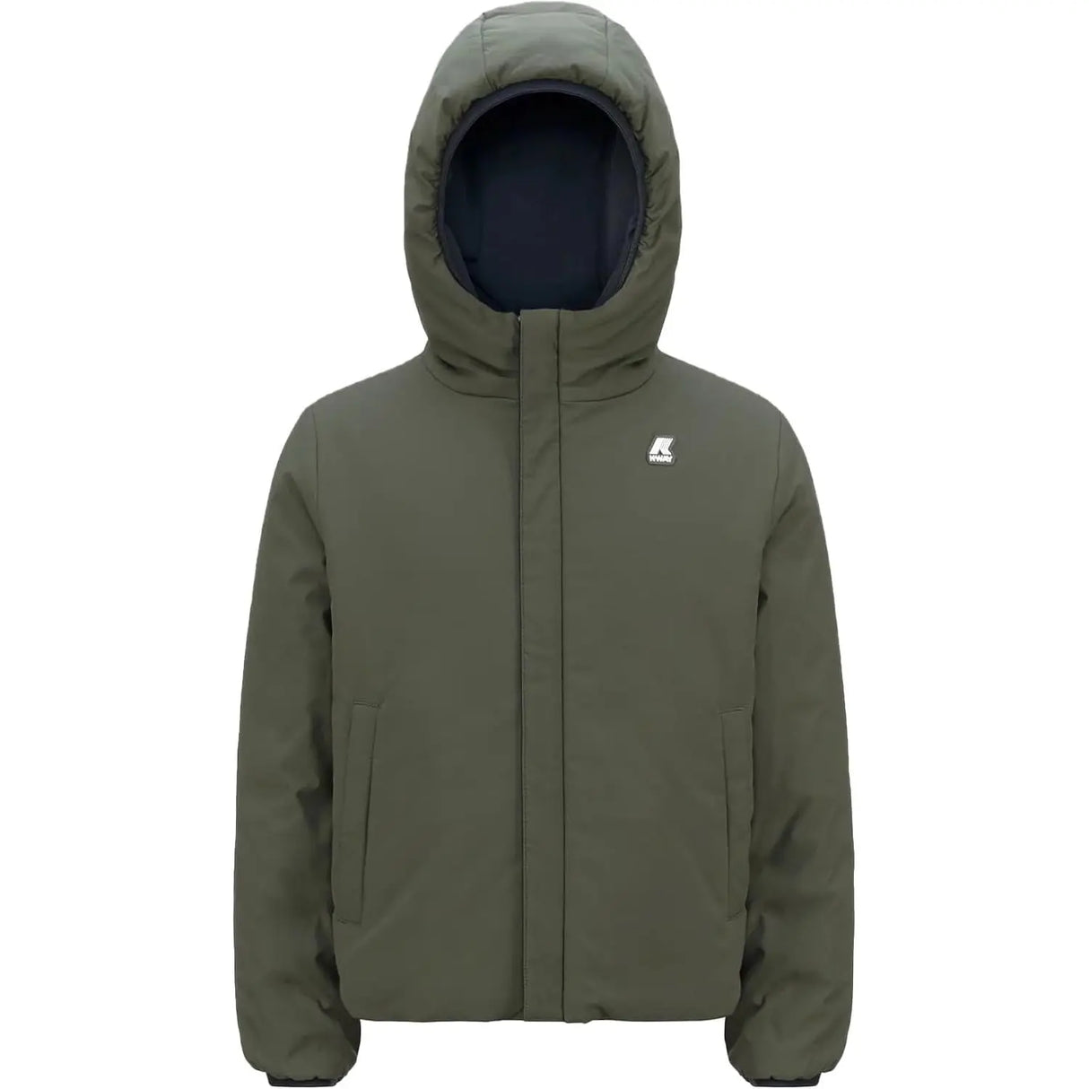 Giubbotto K-WAY JR Bambino WARM DOUBLE Blu