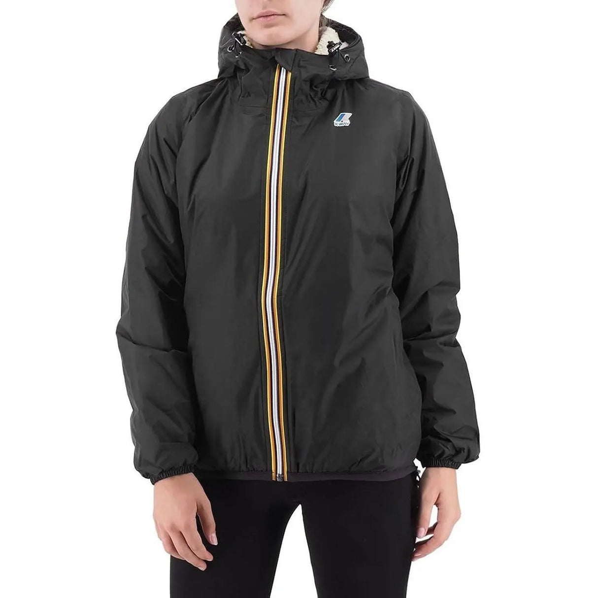 Giubbotto K-WAY Unisex LE VRAI 3.0 CLAUDE ORSETTO Nero