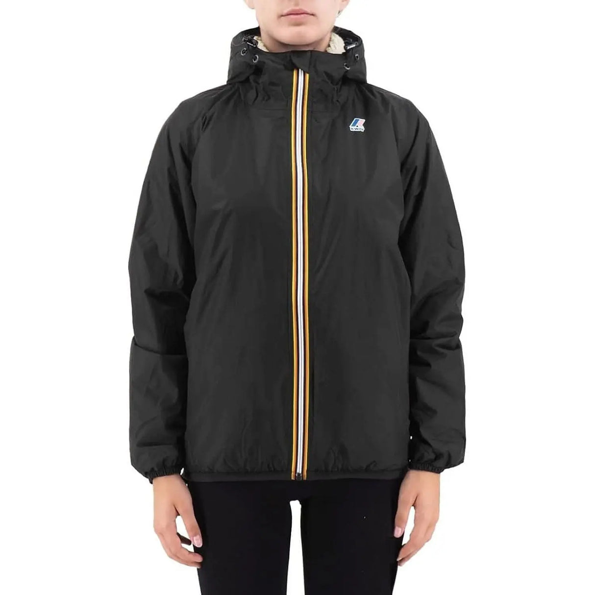 Giubbotto K-WAY Unisex LE VRAI 3.0 CLAUDE ORSETTO Nero