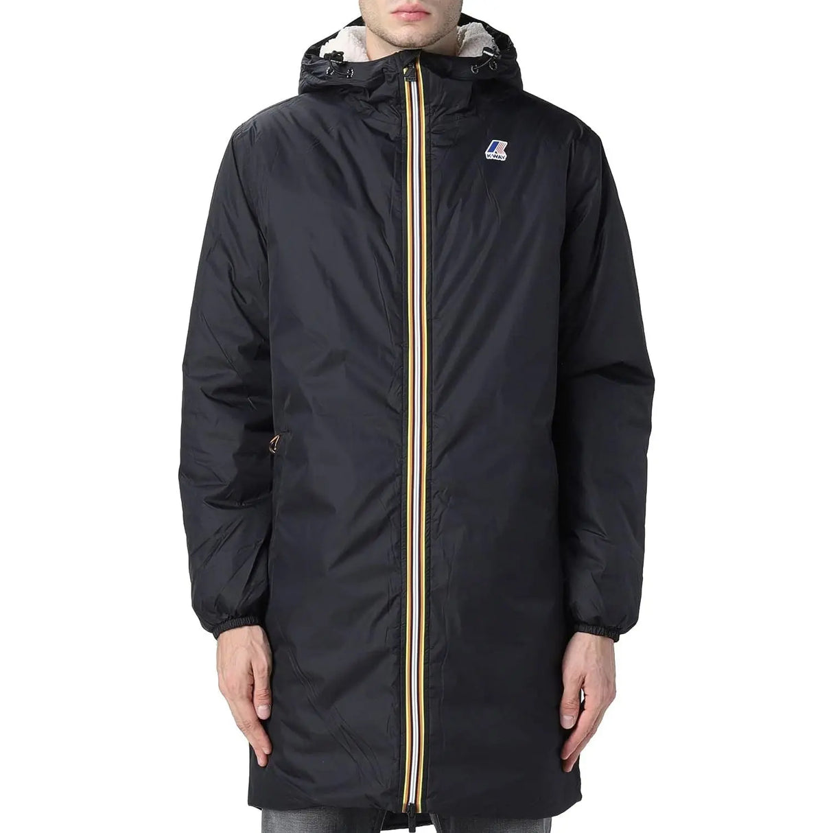 Giubbotto K-WAY Unisex LE VRAI 3.0 EIFFEL ORSETTO Nero