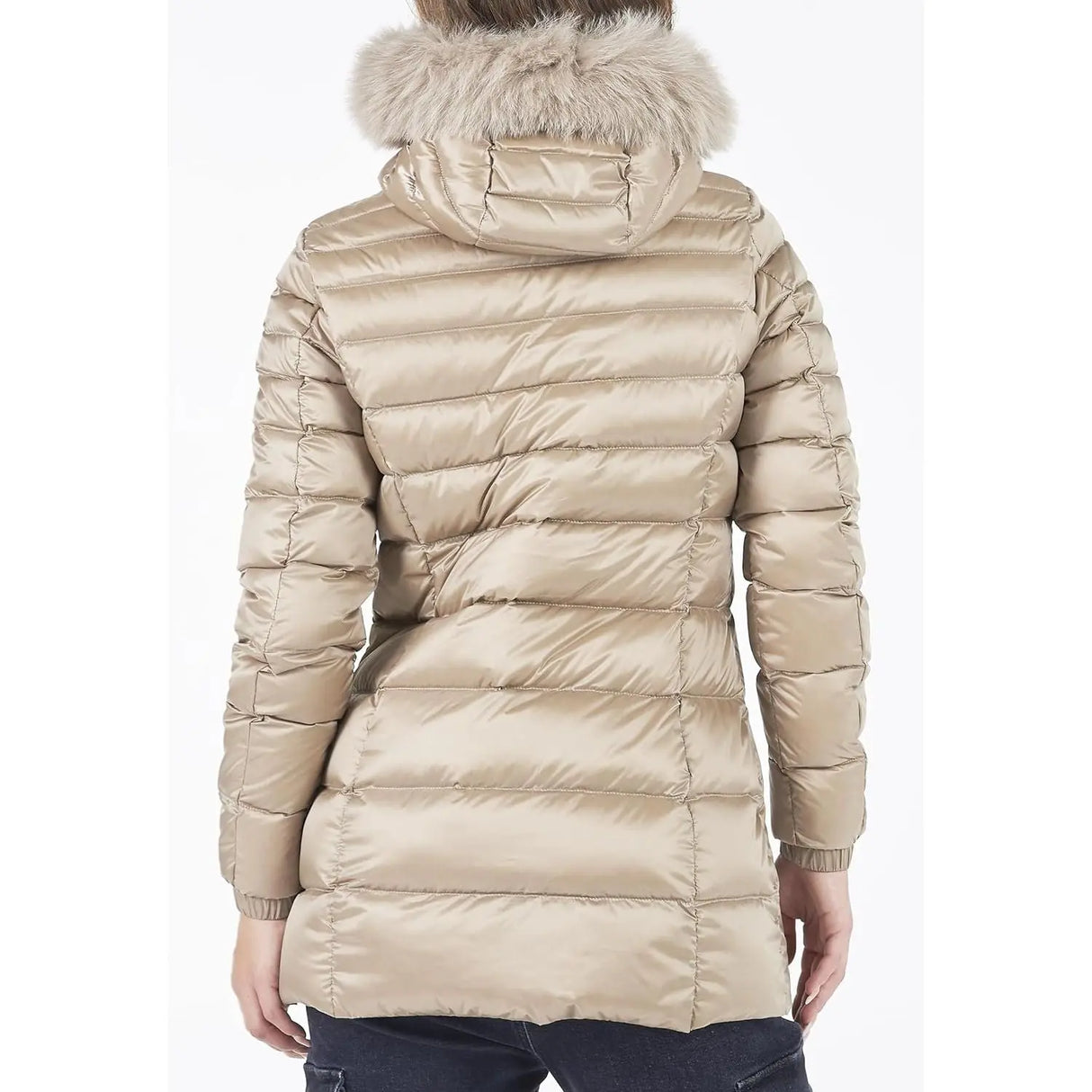 Giubbotto REFRIGIWEAR Donna LONG MEAD FUR Beige REFRIGIWEAR Angolo dello Sport