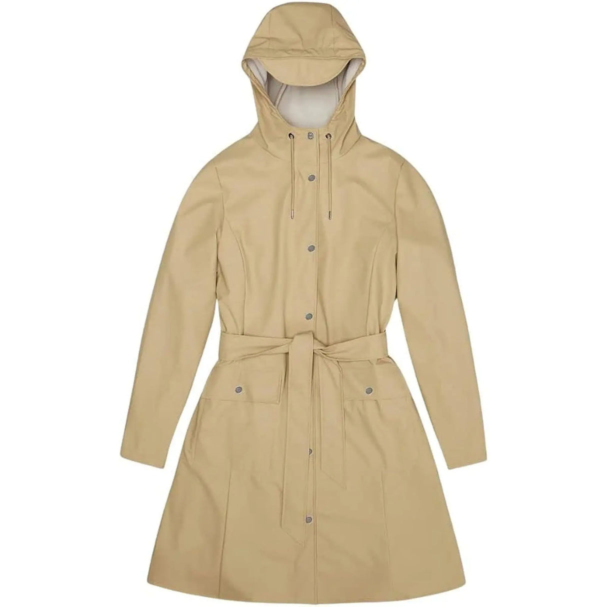 Impermeabile RAINS Donna curve w Beige