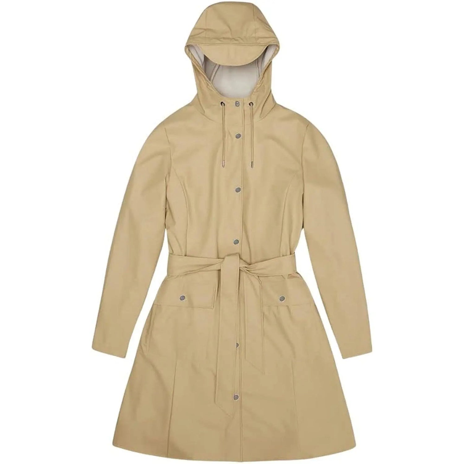 Impermeabile RAINS Donna curve w Beige