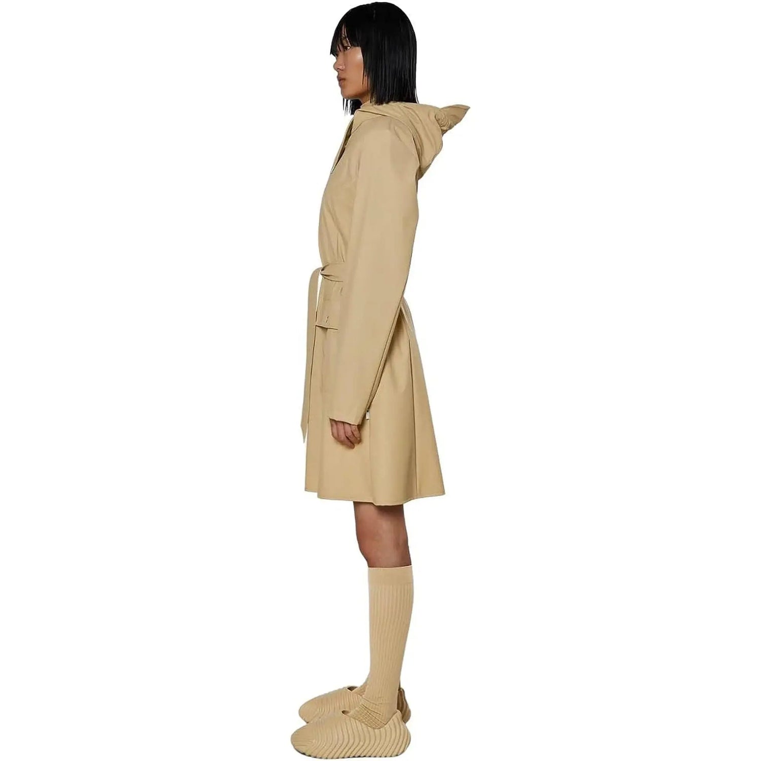 Impermeabile RAINS Donna curve w Beige