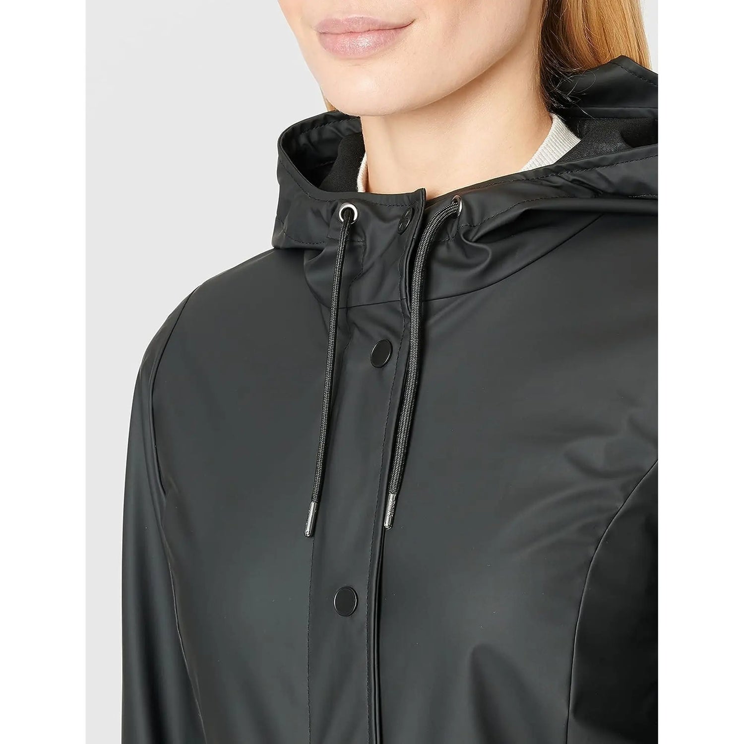 Impermeabile RAINS Donna curve w Nero