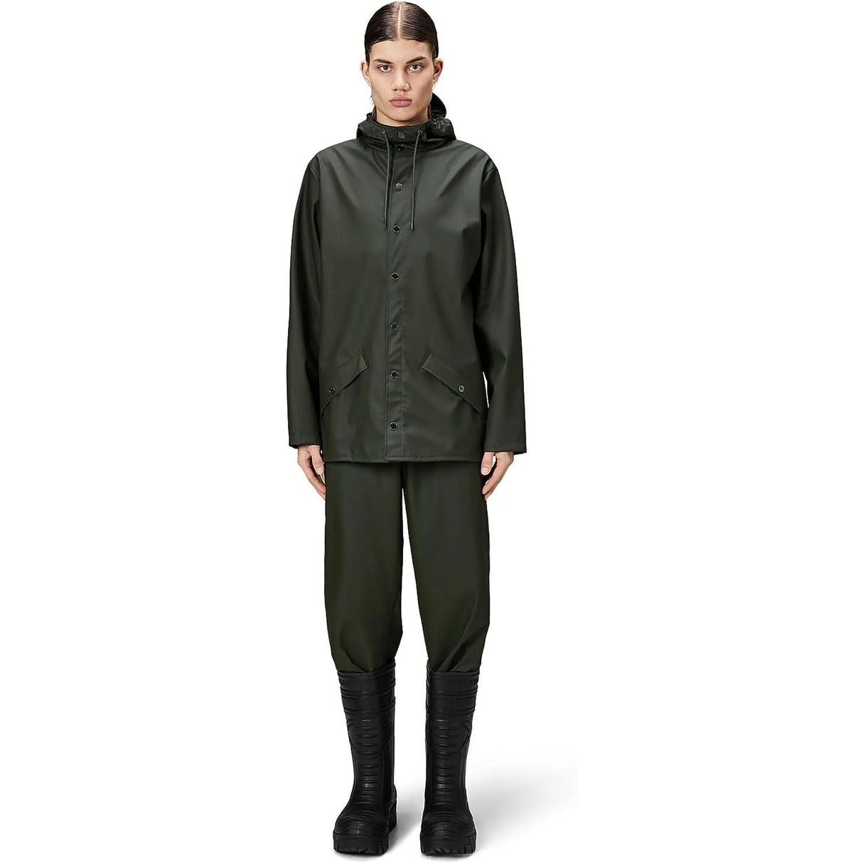Impermeabile RAINS Unisex jacket Verde
