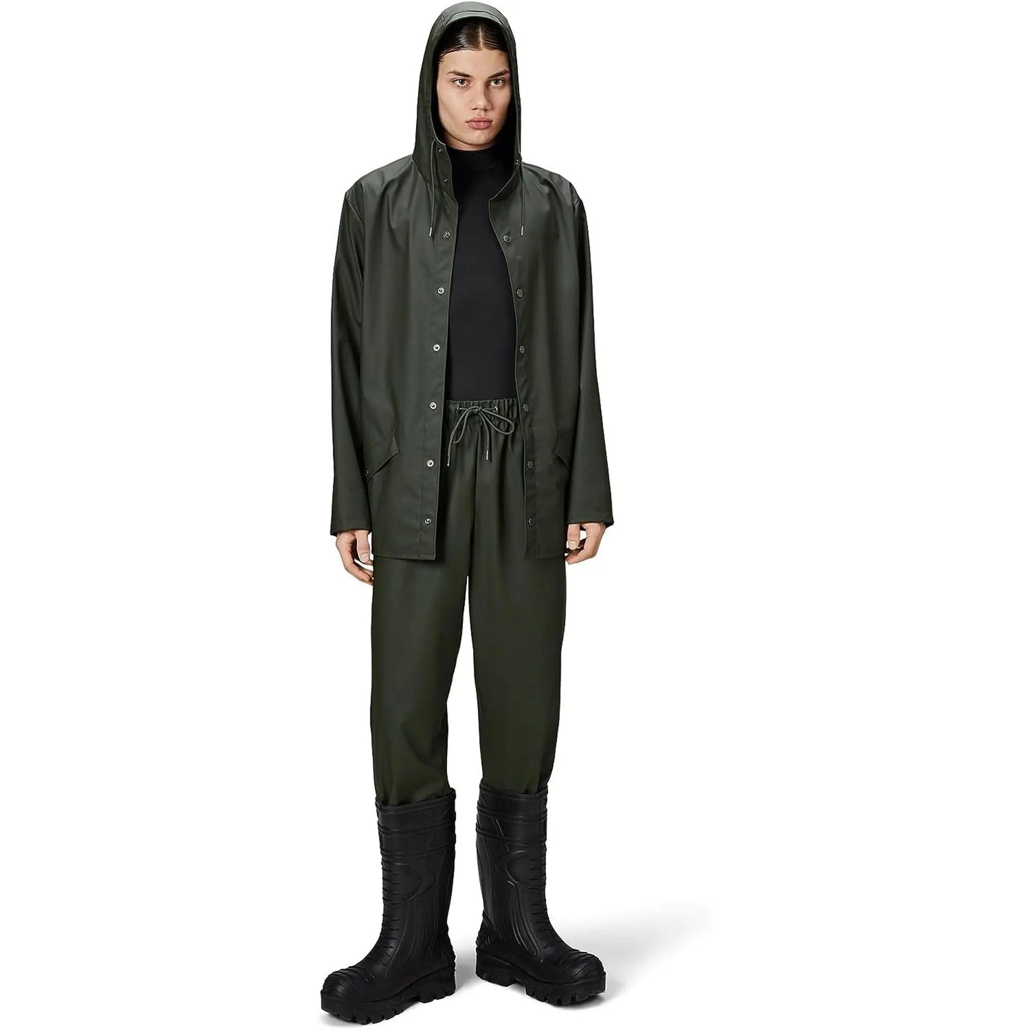 Impermeabile RAINS Unisex jacket Verde