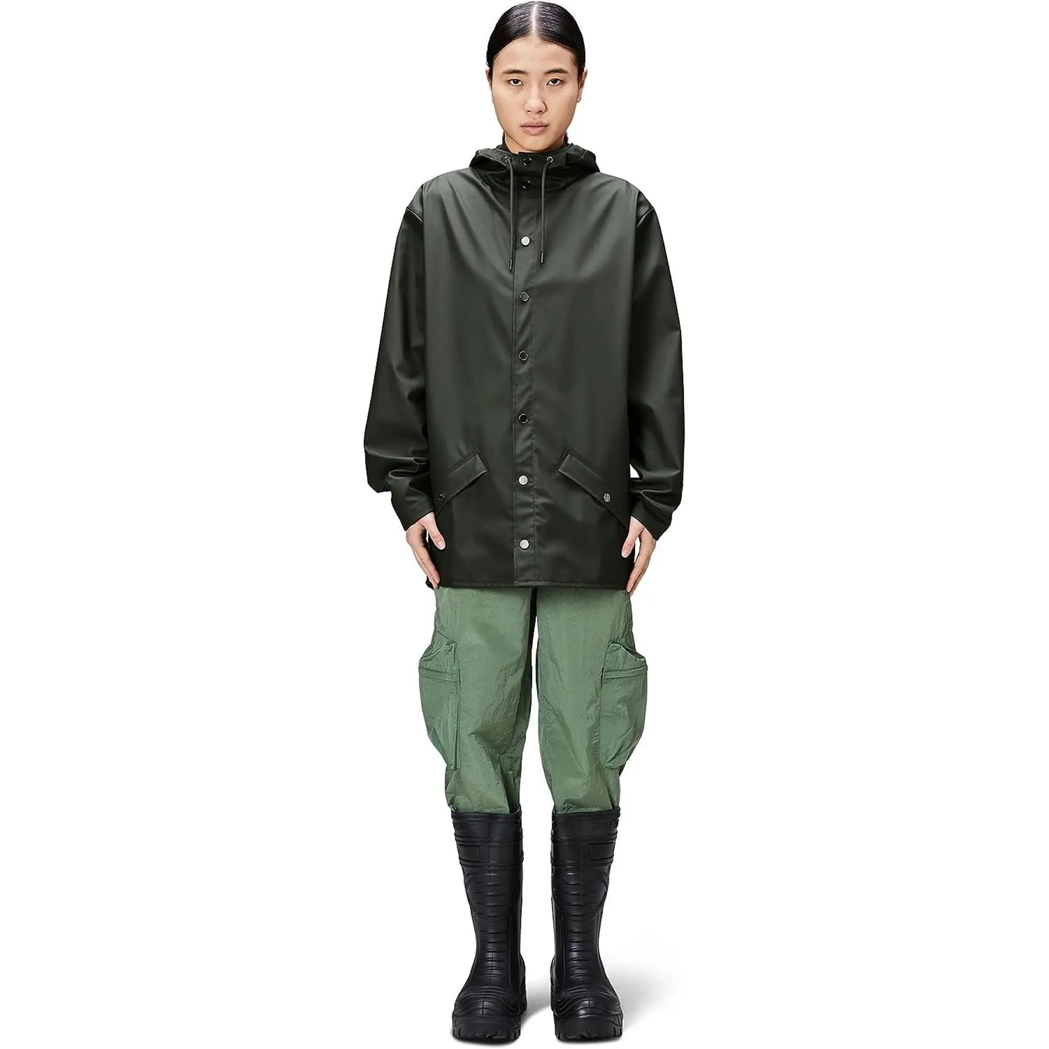 Impermeabile RAINS Unisex jacket Verde